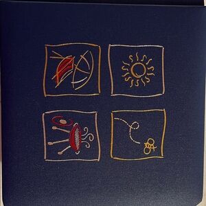 Creative Memories 7x7 Summer Album and 21 pages, 14 protectors, 5 journal pages